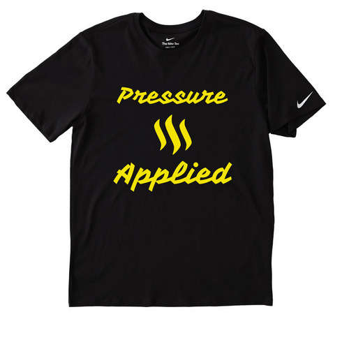 Charm Essentials, a Black Nike Dri-FIT Jersey Blend Performance Tee