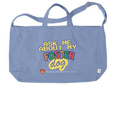 Foster Dog Mom Tote, a Elemental Blue Reclaimist G2G Tote Bag