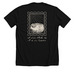 Black Stamp Collection, a Solid Black Blend Premium Unisex Tee (back-view)