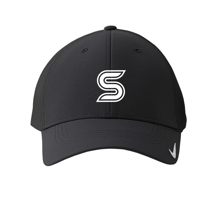 S Logo, a Anthracite Printed Nike Dri-FIT Legacy Performance Cap