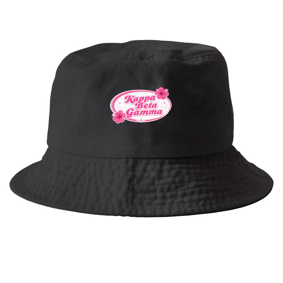 Bucket Hat&nbsp;, a Black Printed Bucket Hat