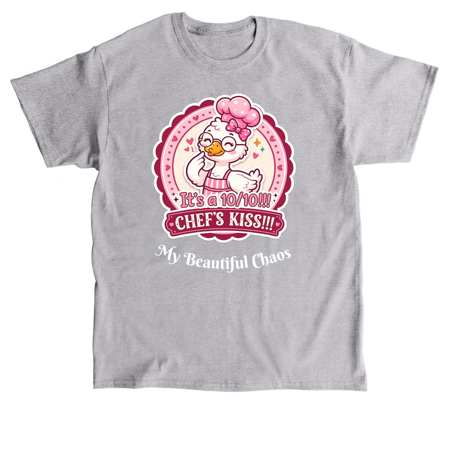 Hattie's Chef's Kiss, a Sport Grey Classic Unisex Tee