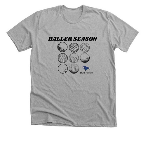 Baller Season, a Athletic Heather Premium Unisex Tee