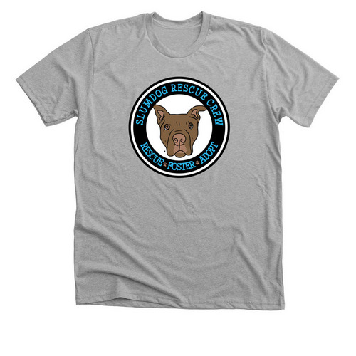 Slumdog Rescue Fundraiser, a Athletic Heather Premium Unisex Tee