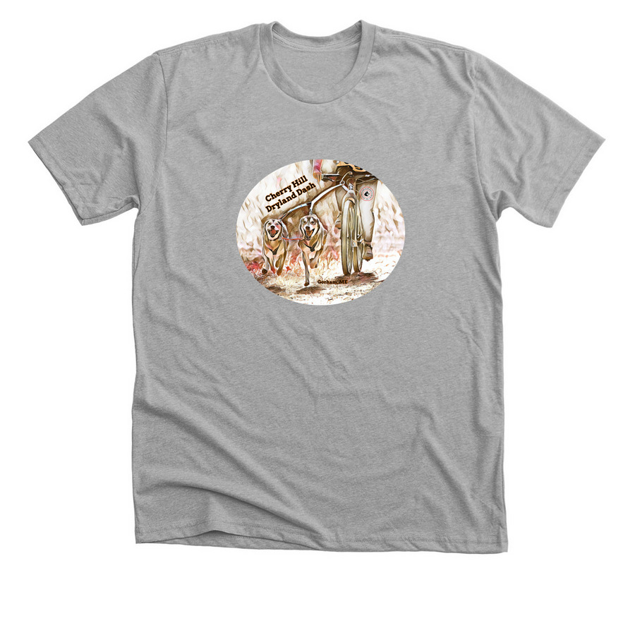 Cherry Hill Dryland Dash 2026, a Athletic Heather Premium Unisex Tee