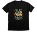 Fall in Love With Reading - Green, a Black Heather Premium V-Neck Tee