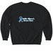 Addie Maeve's Dream Team, a Black Softstyle Crewneck Sweatshirt