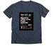2025 MOPD Ingredients, a Heather Navy Premium V-Neck Tee