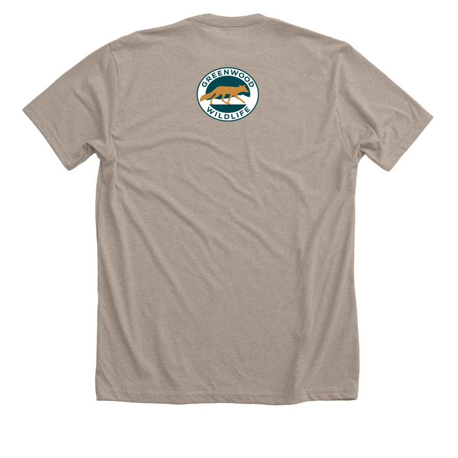 Mistletoe by Andy, a Heather Stone Premium Unisex Tee (back-view)