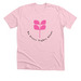 NO SISTER STANDS ALONE., a Heather Pink Premium Unisex Tee