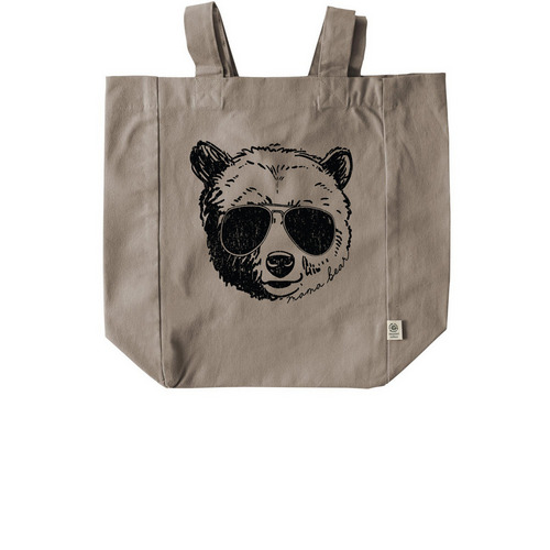 The Mama Bear Collection, a Pumice Recycled Cotton Tote Bag
