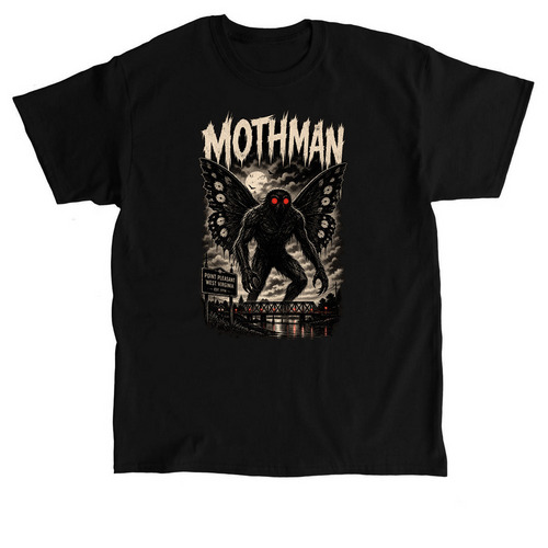 Mothman: Legend of Point Pleasant&nbsp;, a Black Classic Unisex Tee