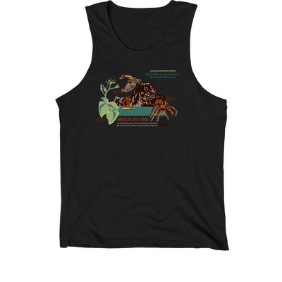 Nihoa, a Black Premium Cotton Tank