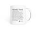 Metho-Nerd Coffee Mug, a White Coffee Mug