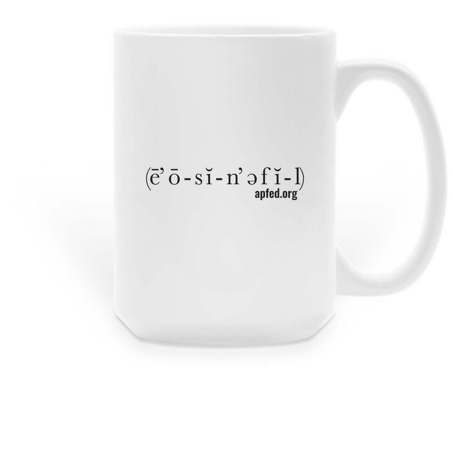 Eosinophil mugs, a White Large Coffee Mug