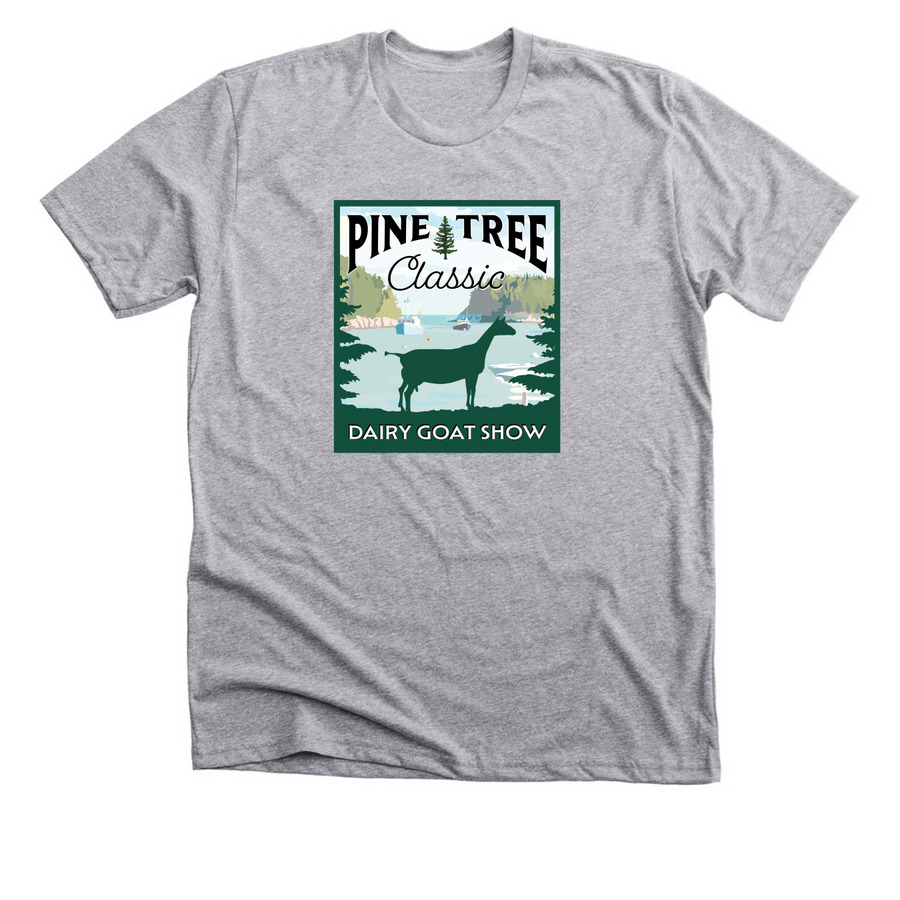 Pine Tree Classic Shirts, a Athletic Heather Premium Unisex Tee