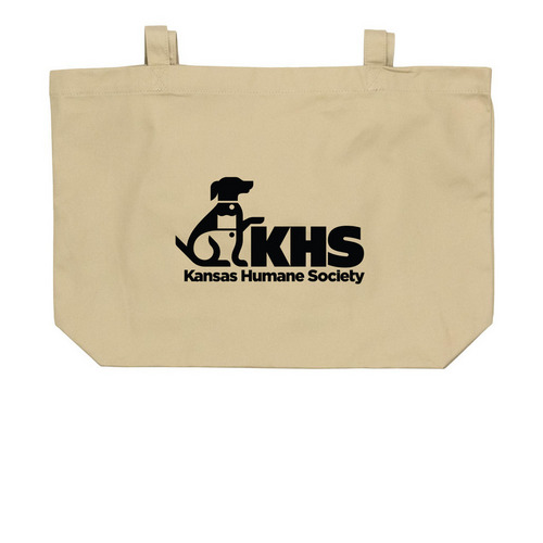 KHS Tote Bag, a Oyster Large Organic Cotton Tote Bag