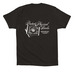 Protect Physical Books, a Black Premium Cotton Tee (back-view)
