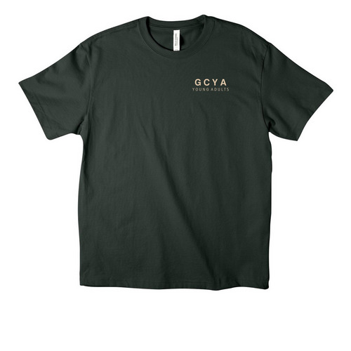 Made New, a Hunter Green Unisex Heavyweight Tee