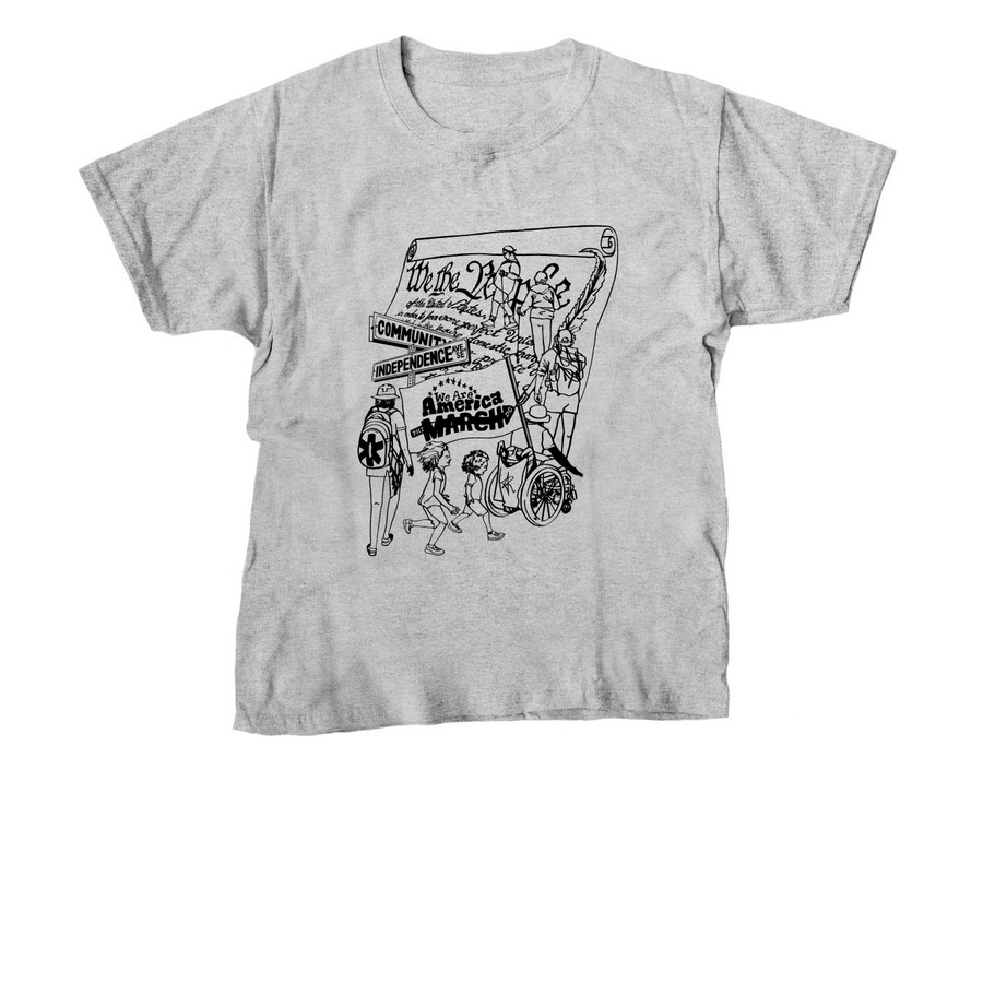 WAAM 2026 Art Shirt, a Sport Grey Youth Unisex Tee