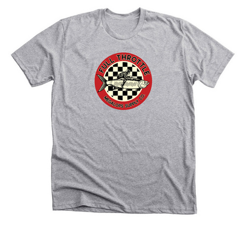 Tarpon Rider T, a Athletic Heather Premium Unisex Tee