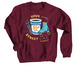 31st Ave Open Street Sweatshirts, a Maroon Crewneck Sweatshirt