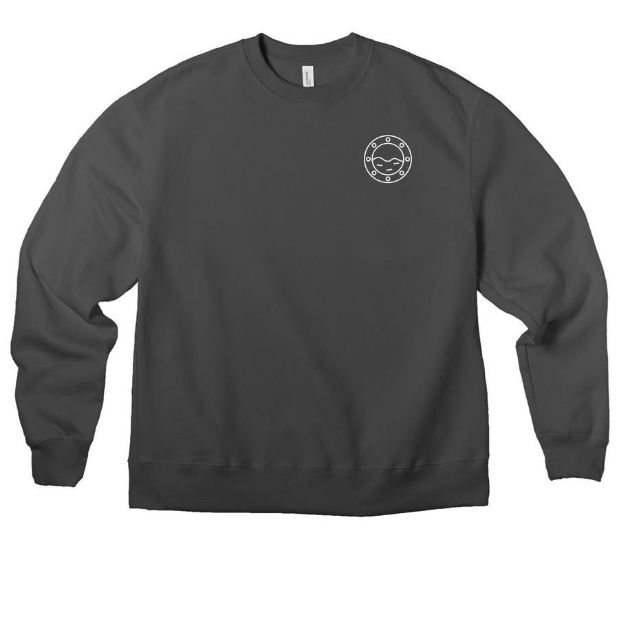 Logo design&nbsp;, a Asphalt Premium Heavyweight Crewneck Sweatshirt