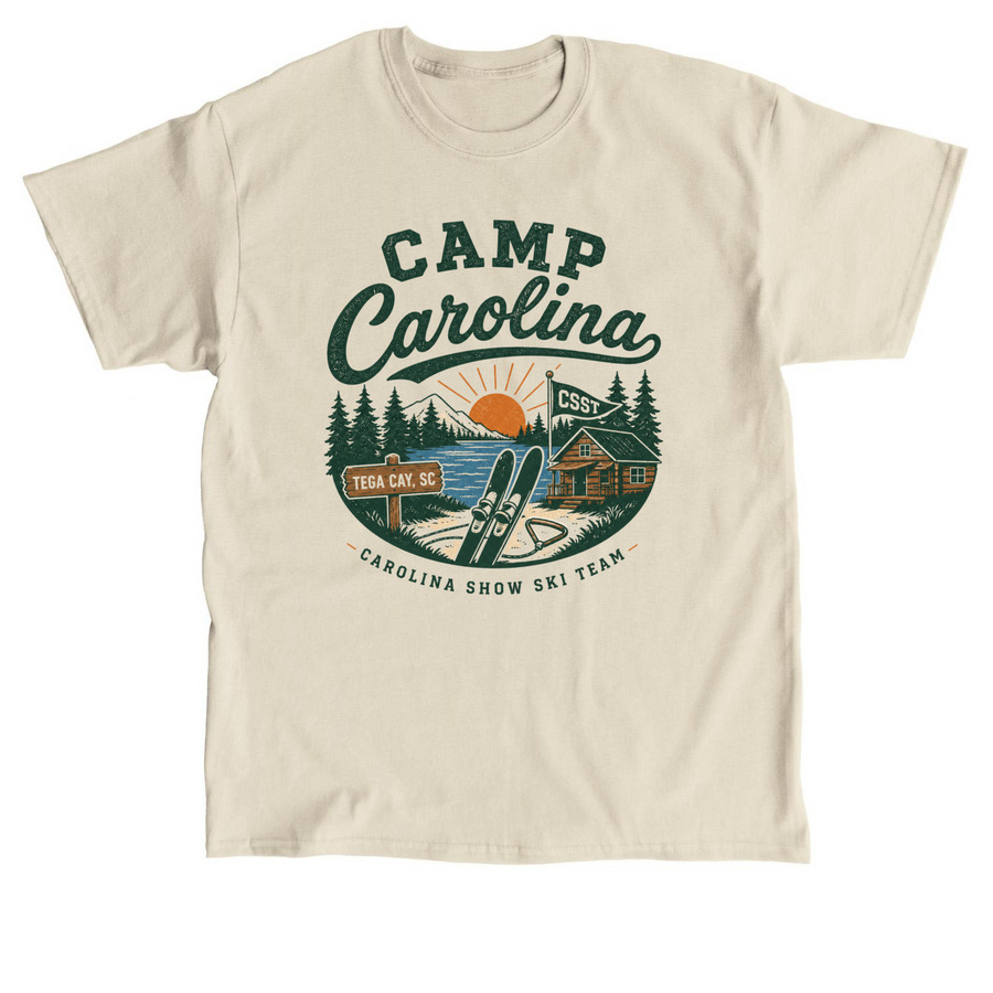 26 Theme Shirt- Cabin, a Sand Classic Unisex Tee