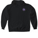 Wandering Soul: Lavender, a Black Gildan Softstyle Pullover Hoodie