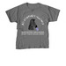 No Jerkfaces Penalty Zebra, a Charcoal Youth Unisex Tee