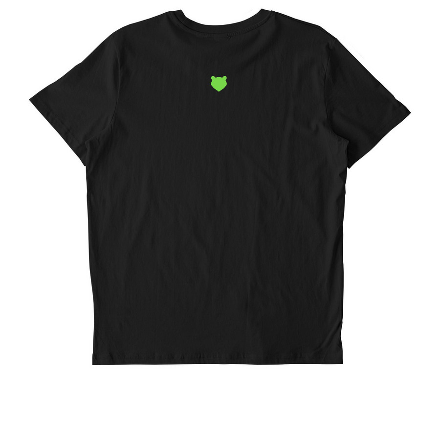 XXX Lazy Bear Week / Green, a Black Stanley/Stella Unisex Crafter Tee (back-view)