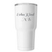 GO ECHO, a White Insulated Tumbler
