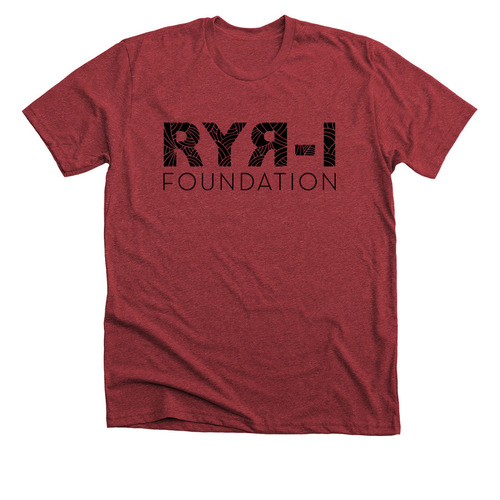 RYR-1 Strength Tee, a Heather Canvas Red Premium Unisex Tee