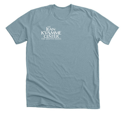 Skeeter & Vader, a Heather Blue Lagoon Premium Unisex Tee