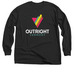 Adult Long Sleeve T, a Black Classic Long Sleeve Tee