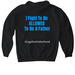 The Original&nbsp;, a Black Gildan Softstyle Pullover Hoodie (back-view)