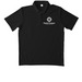 Polo Shirts, a Black Unisex Performance Polo