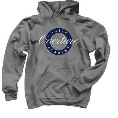 Overture Music Academy Swag, a Charcoal Pullover Hoodie