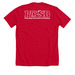 PASB on Broadway Annie!, a Solid Red Blend Premium Unisex Tee (back-view)