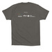 Anchorage Pride Parade T-Shirts, a Asphalt Premium Cotton Tee (back-view)