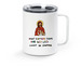 Paragraph 60 Mug - Phoebe, a White Stainless Steel Travel Mug