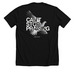 CAN'T STOP PRAISING COLLECTION, a Solid Black Blend Premium Unisex Tee (back-view)