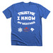 WNK KNOWS!, a Heather True Royal Premium Unisex Tee