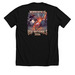 2026 UWH Nationals, a Solid Black Blend Premium Unisex Tee (back-view)