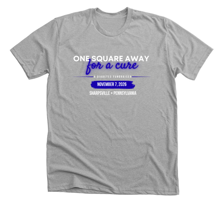 Official 2026 Event Gear, a Athletic Heather Premium Unisex Tee