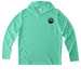 Activewear, a Bright Seafoam UV Performance Long Sleeve Hoodie
