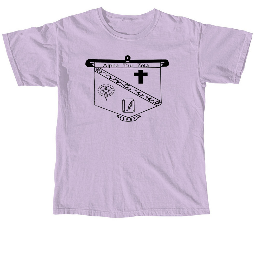 ATZ Retro Design, a Orchid Comfort Colors Unisex Tee