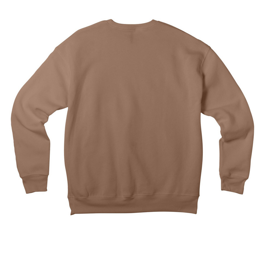 + TOTKV - HOODIE +, a Vintage Brown Premium Drop Shoulder Sweatshirt (back-view)