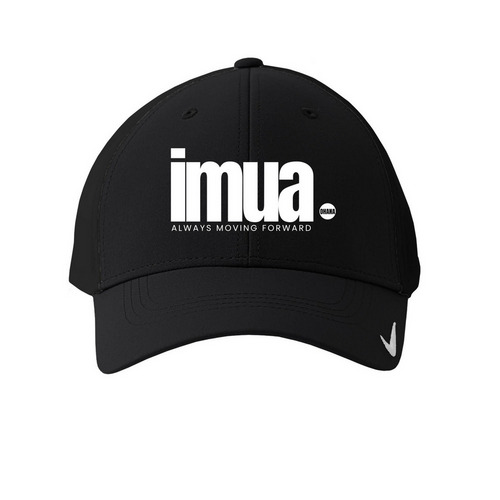 IMUA HATS, a Black Printed Nike Dri-FIT Legacy Performance Cap