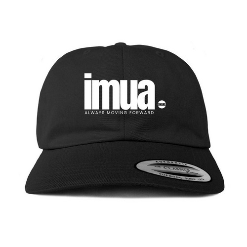 IMUA HATS, a Black Printed Classic Baseball Cap